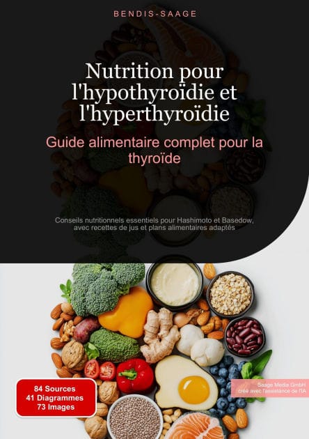 Nutrition pour l'hypothyroïdie et l'hyperthyroïdie : Guide alimentaire complet pour la thyroïde: Conseils nutritionnels essentiels pour Hashimoto et Basedow, avec recettes de jus et plans alimentaires adaptés
