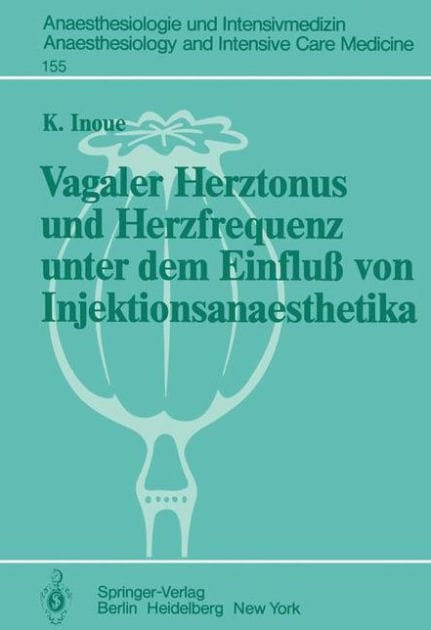 Vagaler Herztonus und Herzfrequenz unter dem Einflu� von Injektionsanaesthetika: Eine Studie an narkotisierten Katzen