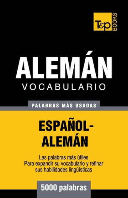 Vocabulario espa�ol-alem�n - 5000 palabras m�s usadas