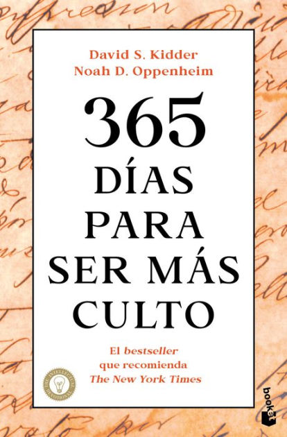 365 Días Para Ser Más Culto / 9786075693392 Img1