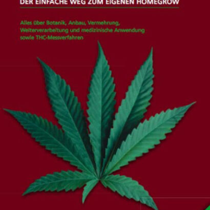 Der Cannabis-Anbau: Alles Über 9783037882214 Img1