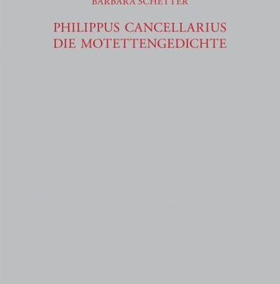 Philippus Cancellarius: Die Mo 9783110259865 Img1