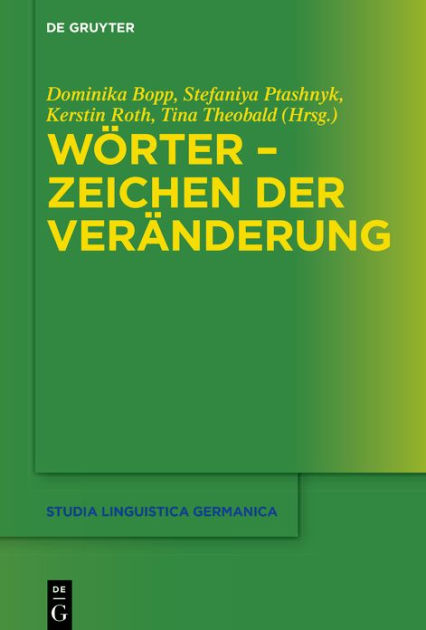 Wörter - Zeichen Der Veränderu 9783110699029 Img1