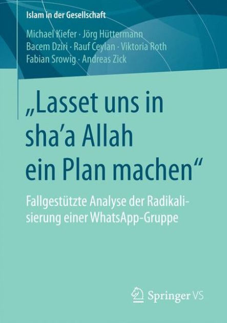 "Lasset Uns In Sha'A Allah Ein 9783658179496 Img1
