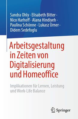 Arbeitsgestaltung In Zeiten Vo 9783662698488 Img1