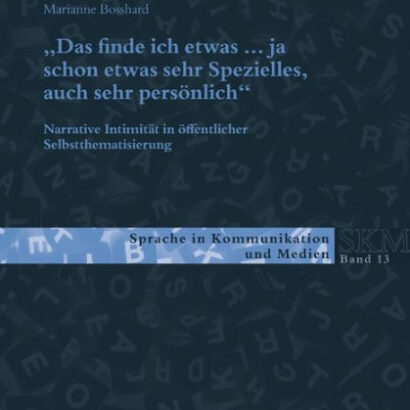 «Das Finde Ich Etwas (.) Ja Sc 9783034336352 Img1