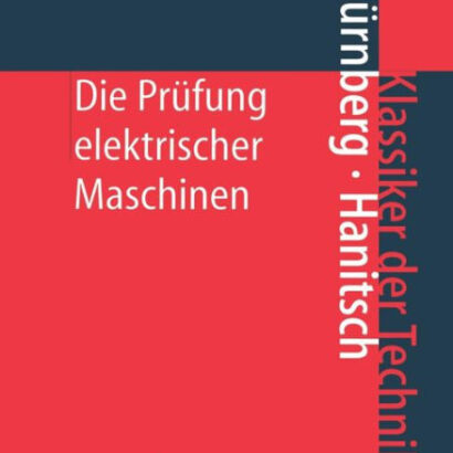Die Prüfung Elektrischer Masch 9783642625503 Img1