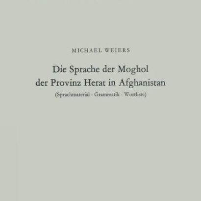 Die Sprache Der Moghol Der Pro 9783663017226 Img1
