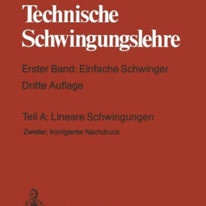 Lineare Schwingungen 9783642812248 Img1