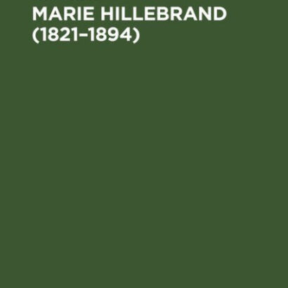 Marie Hillebrand (1821-1894): 9783111183688 Img1