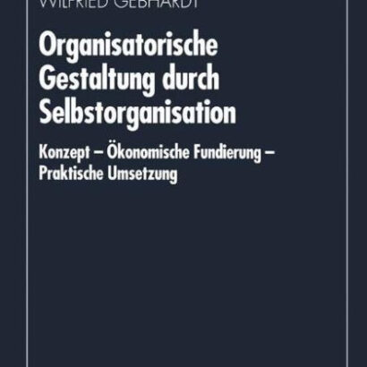 Organisatorische Gestaltung Du 9783409132695 Img1