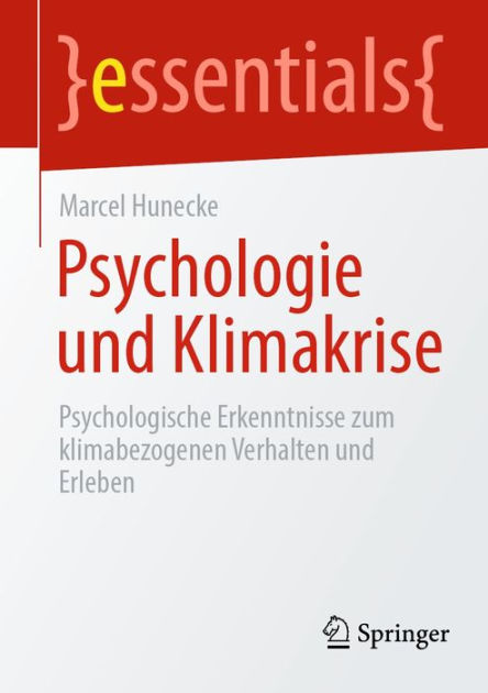 Psychologie Und Klimakrise: Ps 9783662662601 Img1