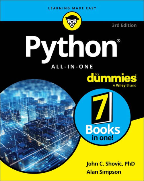 Python All-In-One For Dummies 9781394236152 Img1