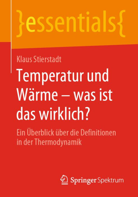 Temperatur Und W�Rme - Was I 9783658286453 Img1