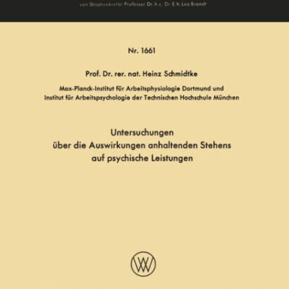 Untersuchungen Über Die Auswir 9783663065456 Img1