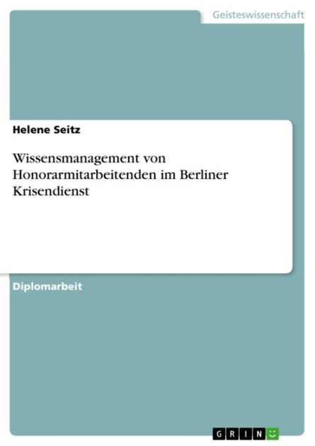 Wissensmanagement Von Honorarm 9783638861267 Img1