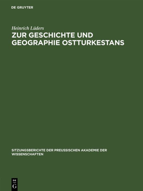 Zur Geschichte Und Geographie 9783112490211 Img1