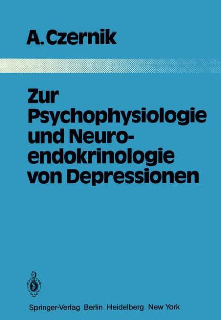 Zur Psychophysiologie Und Neur 9783642817670 Img1